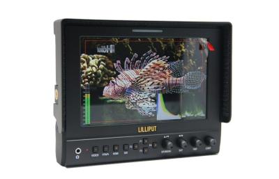 Chine Dirigez le pix 1280 du × 800 de moniteur de dessus d'appareil-photo de forme d'onde de portée/moniteur de Lilliput 7 à vendre