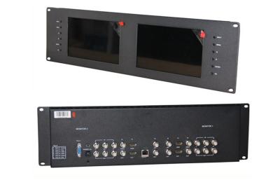 China YPbPr Triple Rack Mount Video Monitor for sale