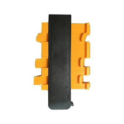 China Woodworking Tools Multi Function Tool Plastic Profile Gauge Tool 5 Inch Widen Shape Plastic Contour Gauge With Lock for sale