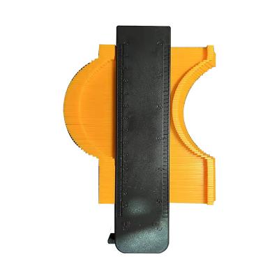 China Woodworking Tools Plastic 5 Inch Cutout Measuring Form Duplicator With Lock Angle Profile Measuring Tool for sale