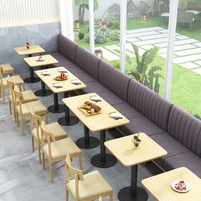 China New Modern Design Commercial Restaurant Furniture Customize Booth Seating Used Restaurant Cafe Shop for sale