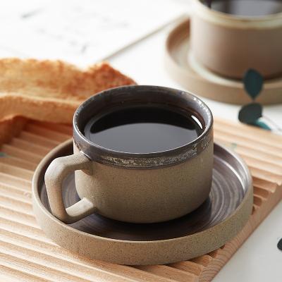 China Factory viable manufacturers wholesale reusable embossed small porcelain cappuccino latte cup coffee coffee tea cup sets for sale