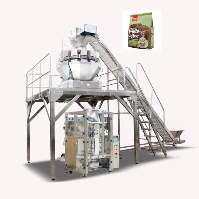 China VS720 1-3kg food quad bag packaging machine filling machine for coffee bean milk powder for sale