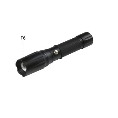 China Emergency Grade Zoomable 5Modes T6 Military Tactical Led Waterproof Flashlight for sale