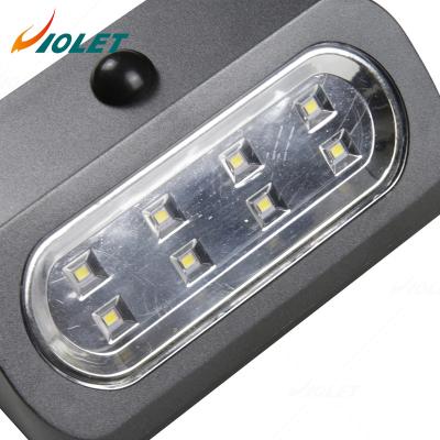 China Garden Amazon Hot Sales Waterproof Wall Lighting Garden Motion Sensor Solar Fence Wall Lights Outdoor for sale