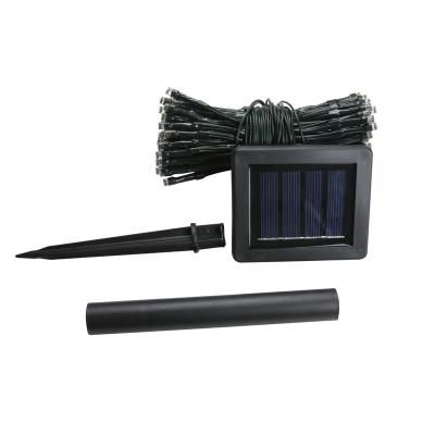 China Plastic LED Garden Lamp 100LEDS Outdoor Solar Pathway Light Solar Lawn Lamp for sale