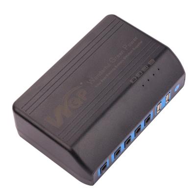 China Rechargeable LED Display WGP Multiple Outputs 12V Power Bank For WiFi Router Modem CCTV Camera for sale