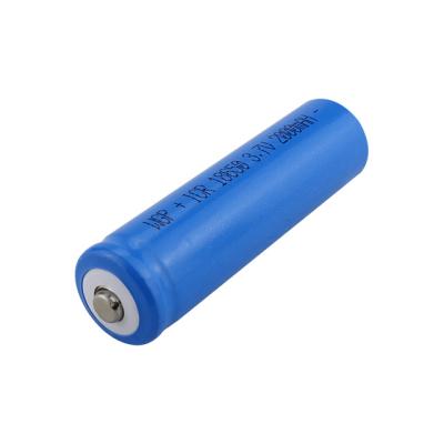 China Eco-friendly Rechargeable Toys Lithium Battery Cells Li-ion 18650 2000mAh 3.7V Battery for sale