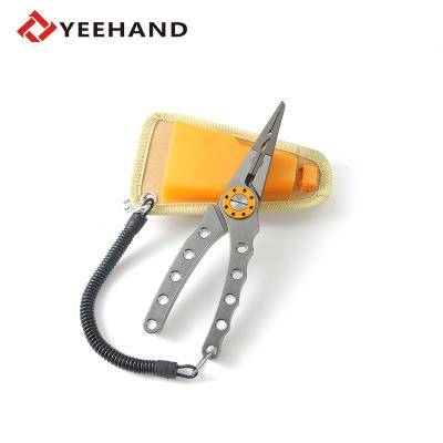 China Modern Portable Fishing Line Knife Hook Aluminum Remover With Sheath Fishing Scissors for sale