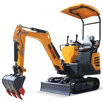 China Construction Material Shop Mini Excavator Digging Machine For Sale New Excavator Price 0.8 Ton 1 Ton 3 Ton Diesel Petrol Engine Hot Sale In Europe for sale