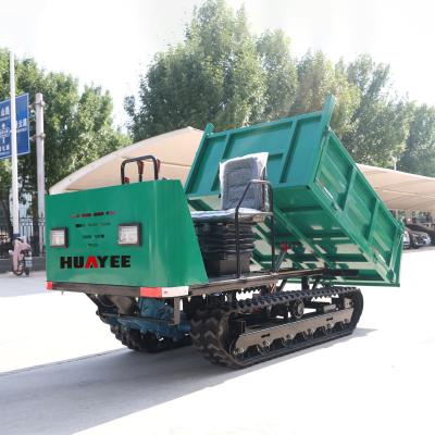 China Building Material Shops CE Factory Direct Sales Chinese 1.5 Ton 800 Kg Tipper Garden Mini Dumper Truck Diesel Crawler Mini Cargo Dumper Prices For Farm for sale