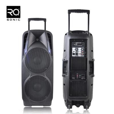 China Sound Box PMQ210AMA-C-BT 10 Inch Blinking Light RQSONIC Tooth LED Amplifier BT Karaoke Active Portable Wireless Speaker Blue Professional DJ Audio for sale