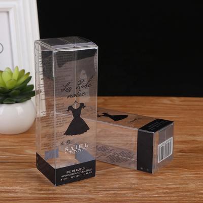 China Disposable Plastic Folding Box Plastic Customize Printing Clear PET PVC Packing Box for sale