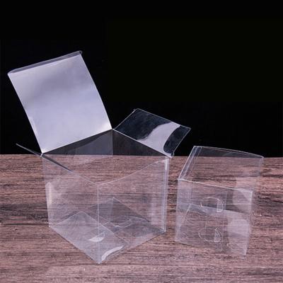 China Recycled High Quality Customized PVC Materials PET Clear Packaging Box Small Plastic Gift Box for sale