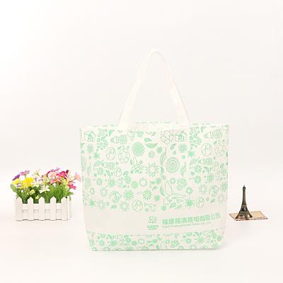 China 100% eco-friendly luxury custom logos stamping printed green reusable packaging shopping non woven shoe bag for toys candy snacks for sale