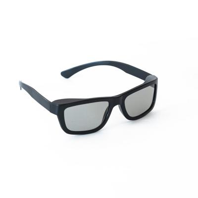 China Wholesale Cinema Fashion 3D Glass Circular Non-Instant Polarization 3D Glasses for sale