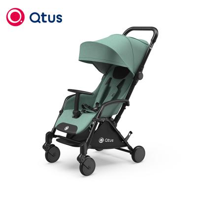 China TASLON QTUS Tody Ultra Lightweight Baby Stroller, Patented Frame/T-Bar, with 40cm Width Seat, Durable PU Wheels, All Terrain, Green for sale