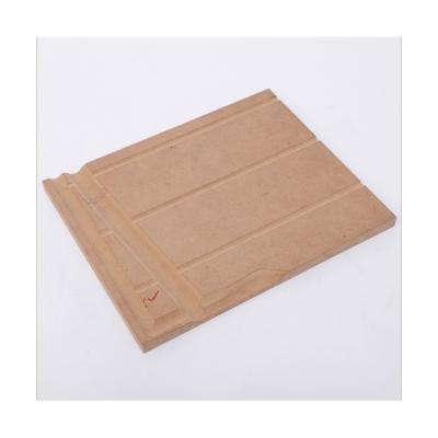 China 18mm moisture proof E1 double sided melamine faced laminated medium density fiberboard for sale