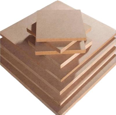 China Moisture Proof Wood Veneer Laminated Melamine Composite Slotted Treatable Medium Density Fiberboard for sale