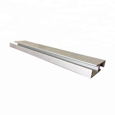 China Kitchen Aluminum Modern Kitchen Accessories Aluminum Hardware Sideboard Handle Profile Extruded For Sideboard for sale