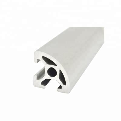 China V-slot Aluminum Profile Aluminum Work Table Corner Extrusion Linear CNC Rail for sale