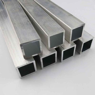 China Square Industrial Aluminum Profile Rectangular Aluminum Tube for sale