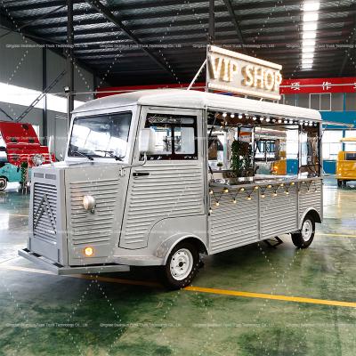 China Custom Mobile Ice Cream Truck Equipment Bakery Food Truck Catering Snacks Electric Car Commercial Supply Mobile Food Truck for sale