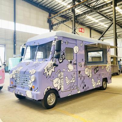 China Ice Cream Trailer Electric Mobile Food Trucks Commercial Catering Used Mobile Food Carts For Sale for sale