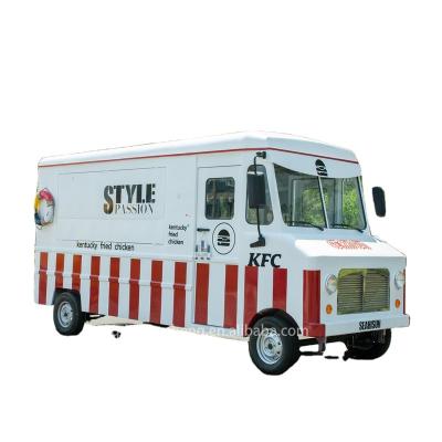 China Commercial Electric Used Ice Cream Trailer Electric Ice Cream Trailer BBQ Truck Mobile Food Trucks Supply Mobile Food Carts For Sale for sale