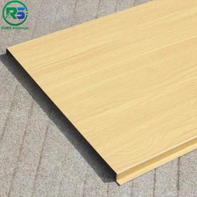 China Houten de Strook Vals Plafond Wind 150mm 200mm van het Kleurenaluminium Te koop