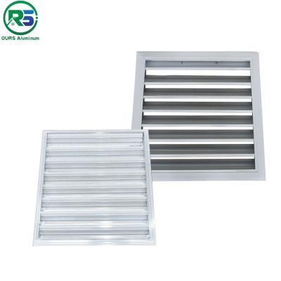 Chine Décoration en aluminium de mur extérieur de conduit de couverture métal-air de conditionneur de couverture de gril d'alimentation en air à vendre