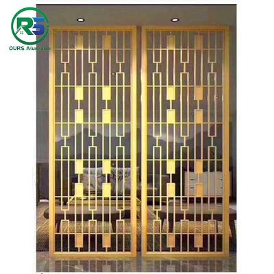 China Contemporary Decorative Aluminium Privacy Screens Laser Cut Indoor Facades for sale