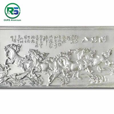 China CNC decorativo de aluminio de las pantallas de la artesanía del alivio que corta 5.0m m 6.0m m en venta