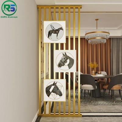 China Square Tube Aluminium Decorative Screens Perforated Metal Sheet Facade for sale