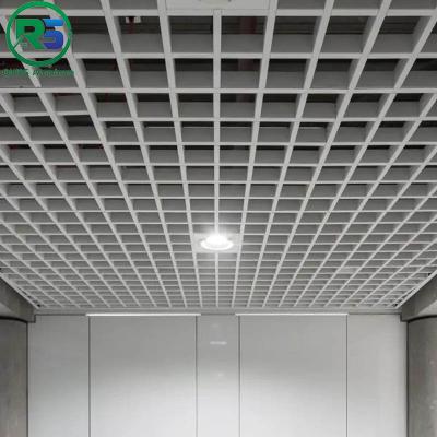 China Sound Proof Artistic Aluminum Ceiling Tiles Unique Perforated Metal Ceiling Panels zu verkaufen