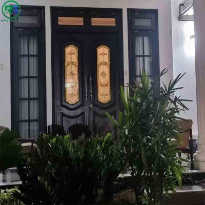 Chine Porte ignifuge suspendue architecturale de porte en aluminium blanche d'épaisseur de 25MM à vendre