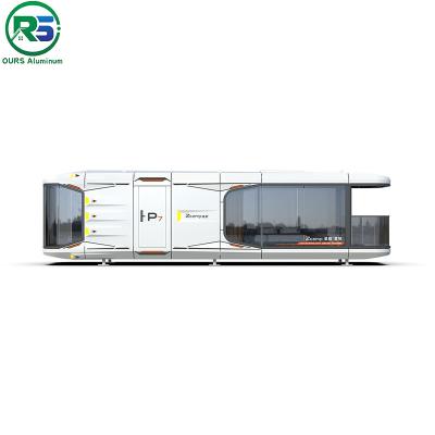 China 8.5M Length Aluminum Capsule House: Simple and Fast Loading & Unloading zu verkaufen