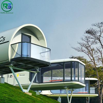 China 8.5M Length Aluminum Capsule House: Simple and Fast Loading & Unloading zu verkaufen