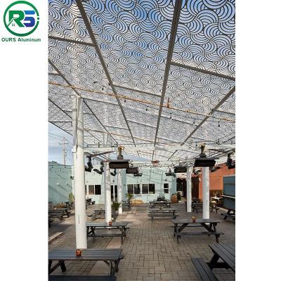 Κίνα S-Shaped Closed Aluminum Stair Railing Acoustic Suspended Ceiling Tiles Thickness 15MM προς πώληση