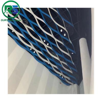 Chine Facade Paneling Wall Cladding Aluminum Decorative Curtain Wall Perforated Metal Facade Aluminum Alloy Curtain Wall à vendre