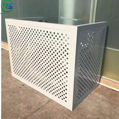 Chine Étanche au bruit Artistique Perforé Conditionneur Couvercle de ventilation Louver Unique à vendre