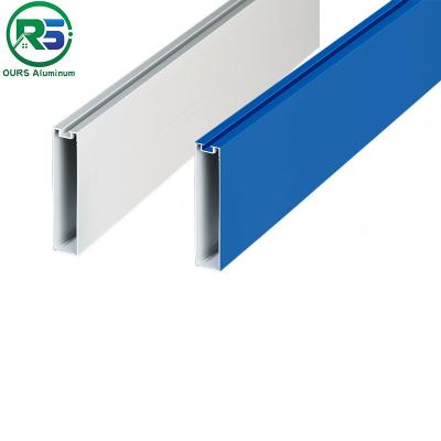 Китай Environmental Friendly Linear Suspended Metal Ceiling 0.6mm White Aluminum Ceiling продается