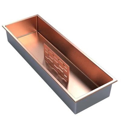 China Wholesale China Bathroom Modern Metal Recess Shampoo Soap Polished Prevent Wall Rusting 304 Stainless Steel Anti Rust Brushed Slots for sale