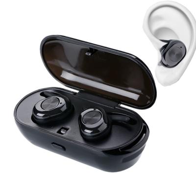 China Free Shipping Music Long Battery Life Small Wireless Headphones ANC v5.0 Wireless Earphones For Running Workout Mini Headset for sale