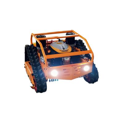 China Farms Remote control lawn mower for garden reclamation Road chopper Mountain pioneer for sale