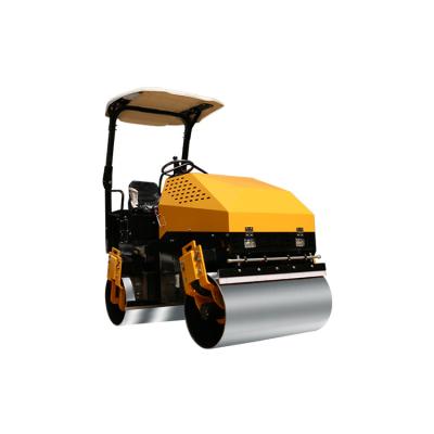 China Home Use Engineering road surface mechanical roller with large excitation force Single drum road compactor for sale