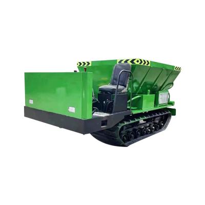 China Food & Beverage Factory 2 ton mountain dump truck tracked transport vehicle capable of loading grains, fruits, etc for sale