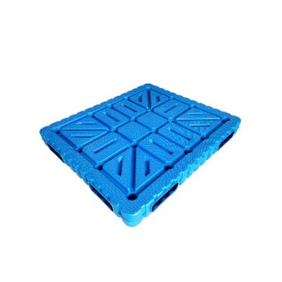 China Best Selling Nine Feet Fishing Pallet Container Blow Molding Plastic Turnover Tray 1300*1100*150mm for sale