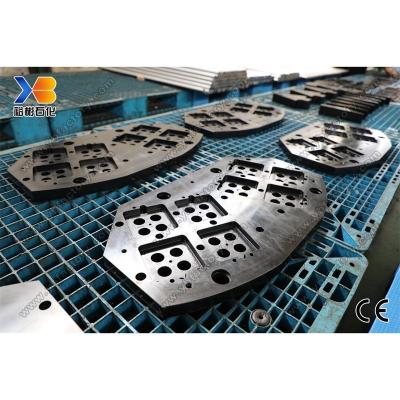 China High Quality Aluminum Core 4140HT Steel Presser Plate With Black Oxide Finish CNC Machined Ejection Retainer Plate for sale