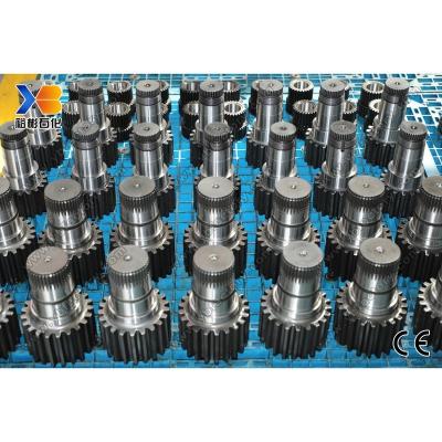 China Factory Customized Forge Steel Gear Shaft For Power Transmission Helical Tooth Shank Gear for sale